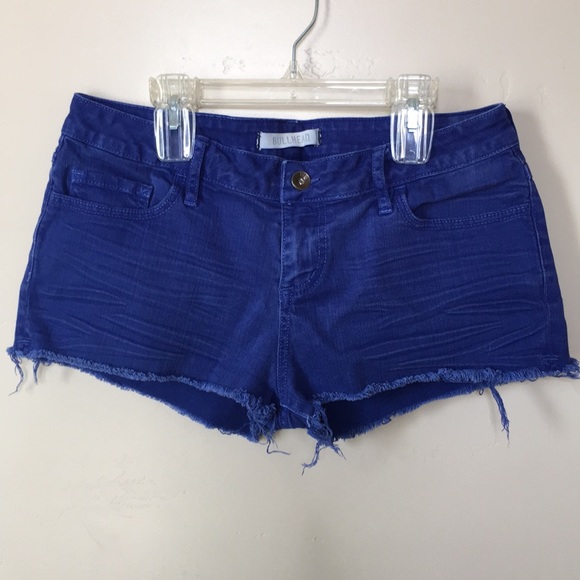 Bullhead Pants - Bullhead | PacSun Royal Blue Denim Jean Shorts 9